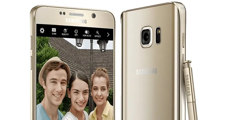 Samsung Galaxy Note 5 güncellendi