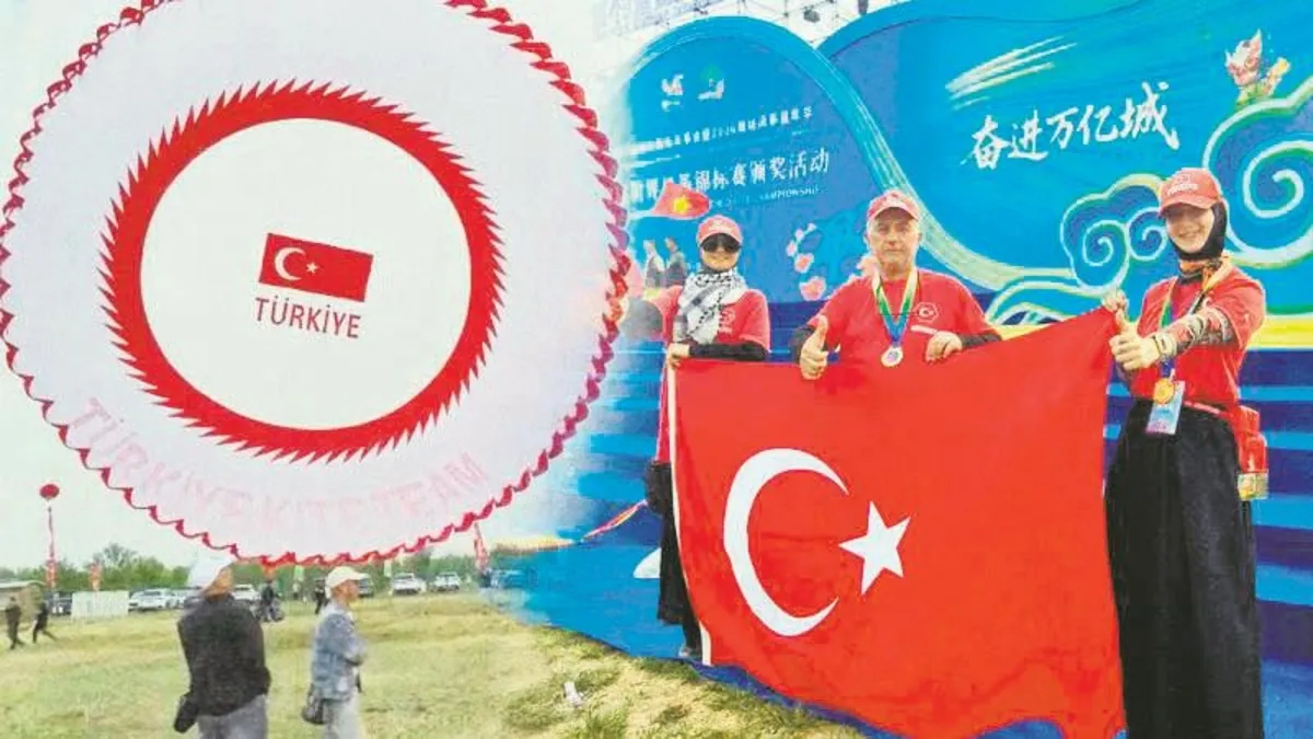 Çin semalarında Türk rüzgârı