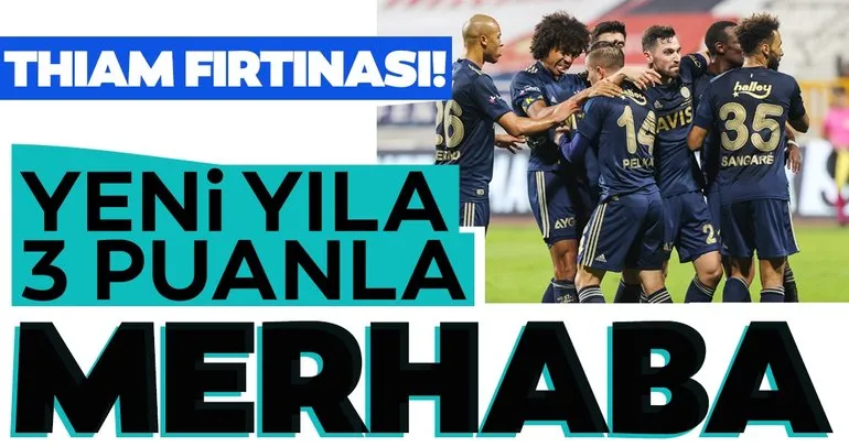 Fenerbahçe Kasımpaşa’yı 3 golle geçti! Thiam fırtınası...