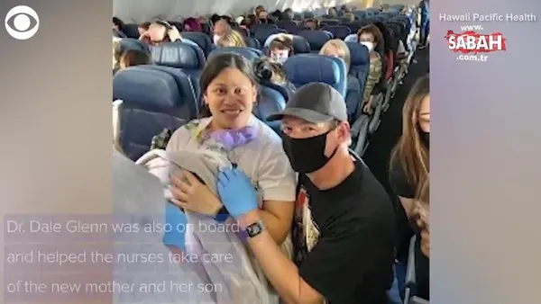 ABD’ de sıra dışı olay! Hamile olduğunu bilmeyen yolcu uçakta doğum yaptı | Video