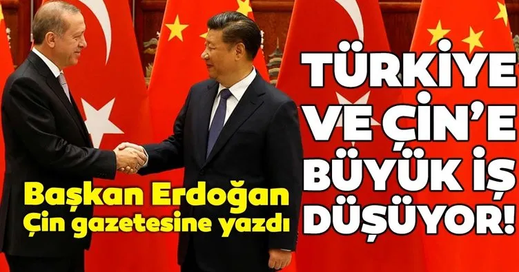 Başkan Erdoğan: Çin’e ticaret çağrısı