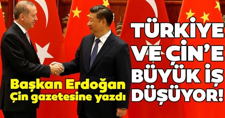 Başkan Erdoğan: Çin'e ticaret çağrısı