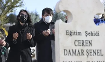 Akademisyen Ceren Damar mezarı başında anıldı: Kızımla gurur duyuyorum...
