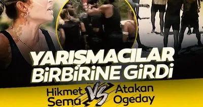 Survivor yarışmacıları birbirine girdi! Hikmet, Atakan, Sema, Ogeday, Sude, Anıl...