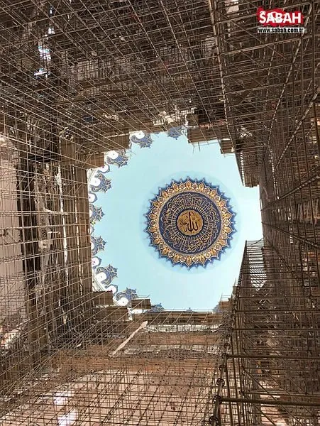 Çamlıca Camii'nin son hali görüntülendi! 58 gün sonra ibadete açılıyor