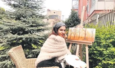 ‘Her gün resim ve egzersiz yapıyorum’