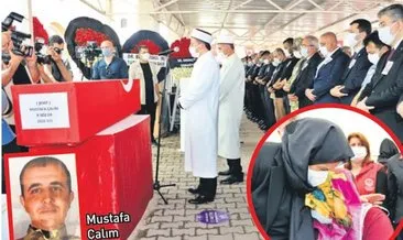 Şehit Çalım, son yolculuğuna uğurlandı