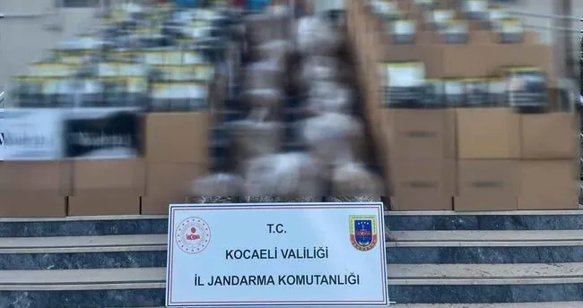 Gebze ve Dilovasında 2,8 milyon TL’lik kaçak sigara operasyonu