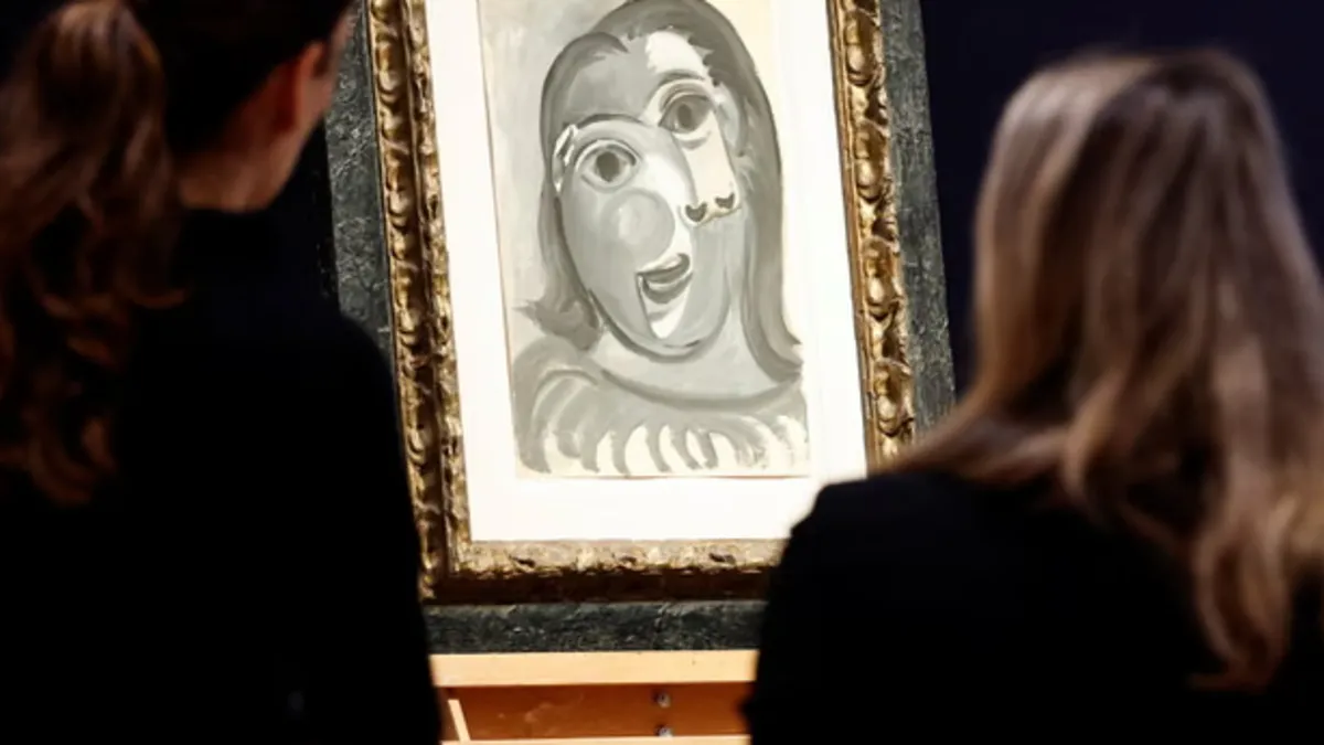 Başına talih kuşu kondu: 1 milyon avroluk Picasso eserine sadece 100 avroyla sahip oldu!