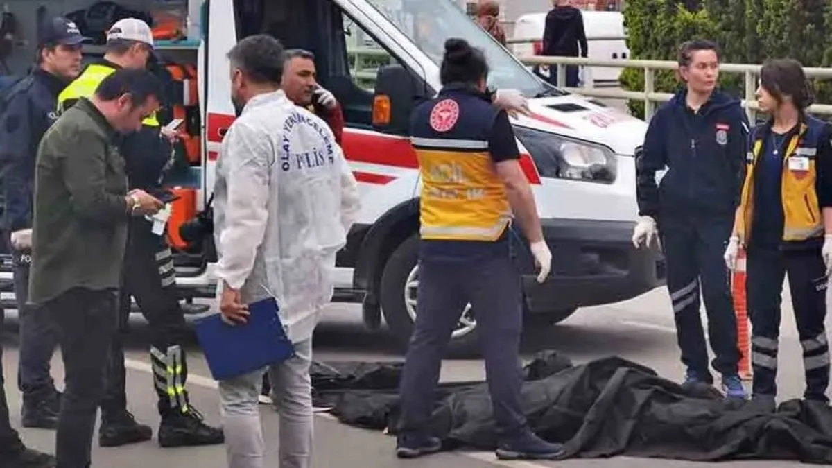 Zonguldak ta feci kaza Hafriyat kamyonunun altında kaldı