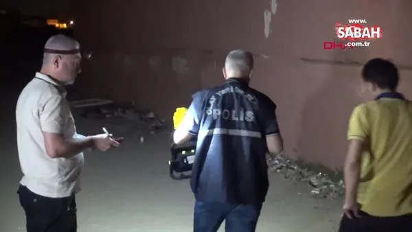 Adana'da silahlı kavga: 1 yaralı | video