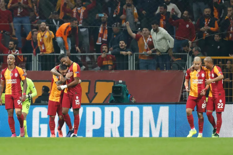 Galatasaray - Club Brugge maçından kareler