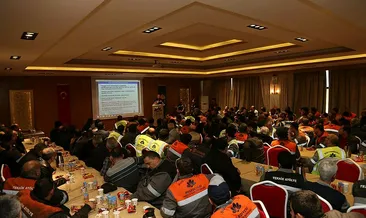 Temizlik personelinden yangın tatbikatı
