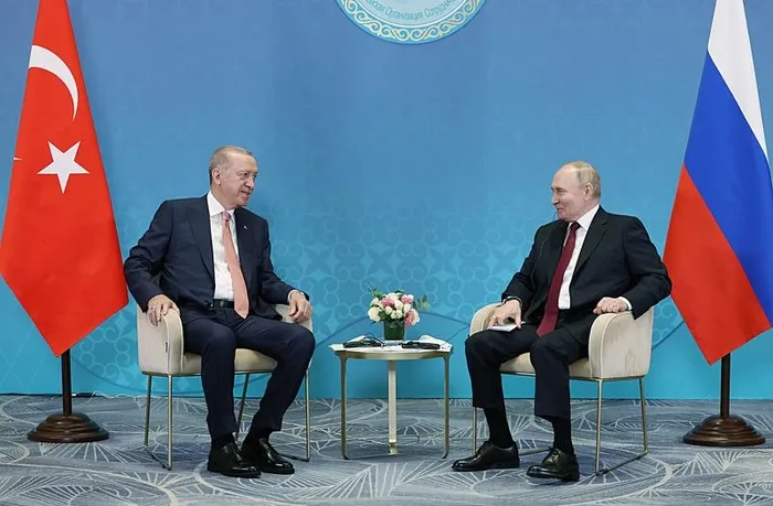 Başkan Erdoğan Putin ile bir araya geldi!