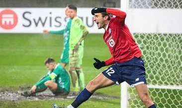 Yusuf Yazıcı, 10 golle Lille’in Avrupa kupalarındaki en golcü futbolcusu oldu