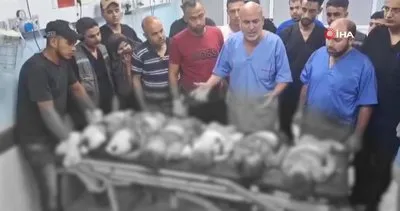 Filistinli doktor çocukların cenazesi önünde isyan etti: Bu çocukların suçu ne? | Video