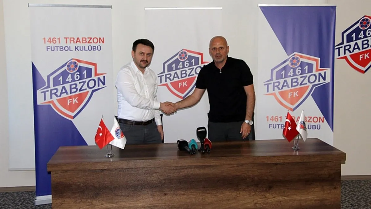 1461 Trabzon FK’nın yeni teknik direktörü Zafer Turan oldu
