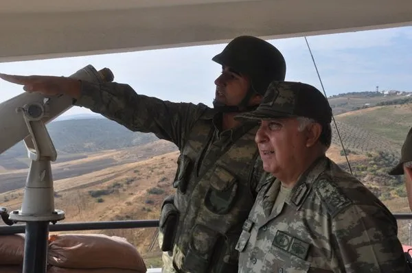 Genelkurmay Başkanı sınır teftişinde