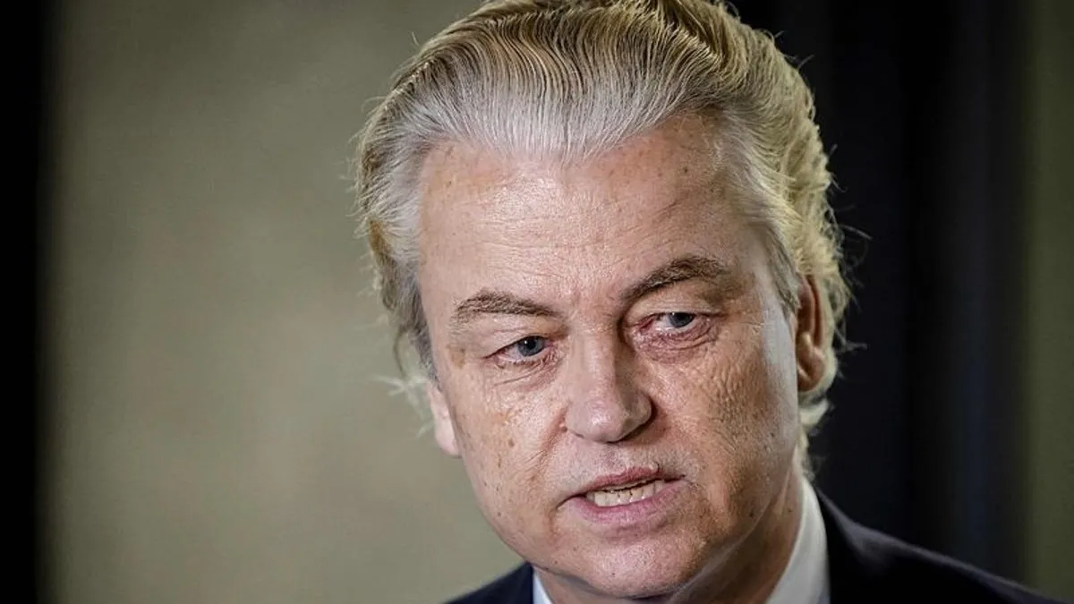 Irkçı lider Geert Wilders'ten Netanyahu'ya destek