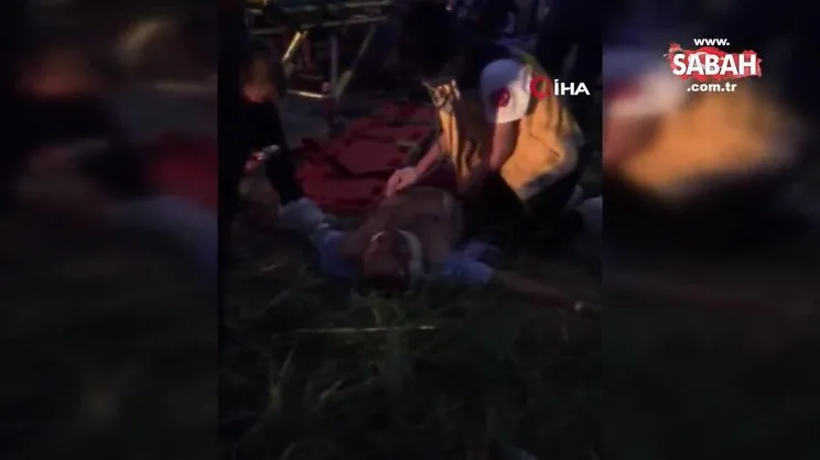 İstanbul-İzmir Otobanı çıkışında feci kaza: 3 yaralı | Video