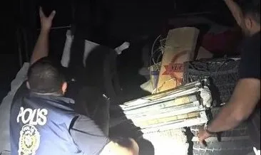 Diyarbakır'da kaçak göçmen operasyonu: Kamyonete gizli bölme yapmışlar! #diyarbakir