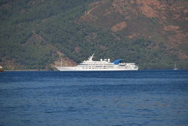 Lüks yat 'Prince Abdülaziz' Marmaris'te