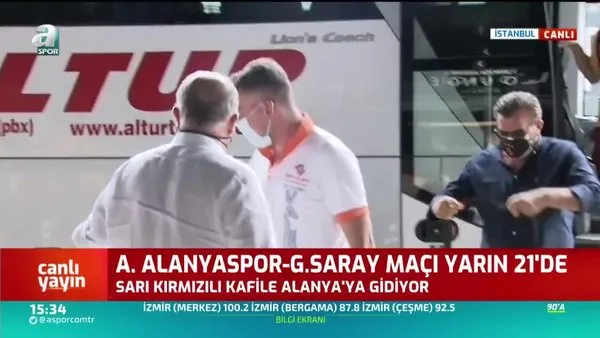 Galatasaray Alanya'ya gitti