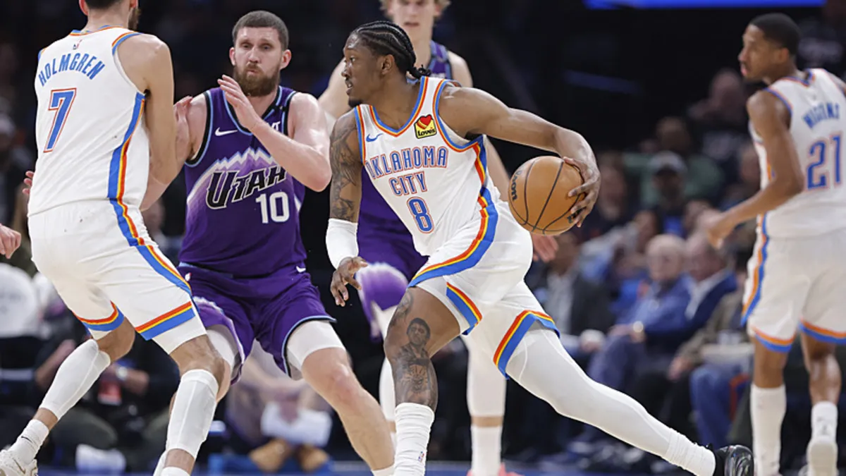 NBA'de Thunder, Jazz'ı uzatmada devirdi!