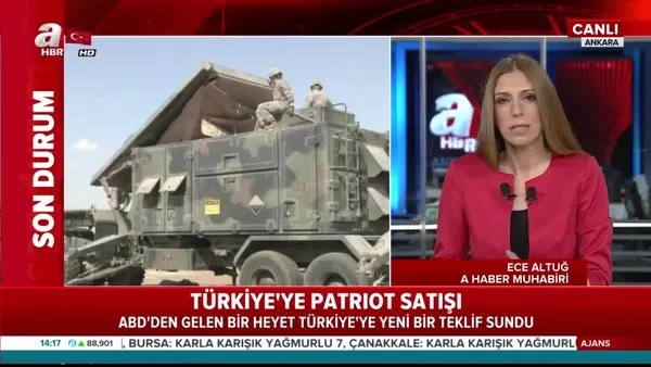 ABD, Patriot teklifini Türkiye'ye sundu