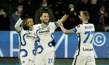 Hakan Çalhanoğlu yine damga vurdu! Inter farklı kazandı