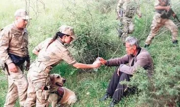 5 gündür kayıp vatandaşı Jandarmanın ‘Balım’ı buldu