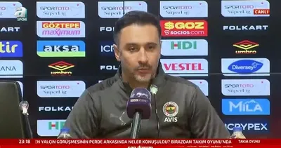 Vitor Pereira: Ortaya bir karakter koyduk