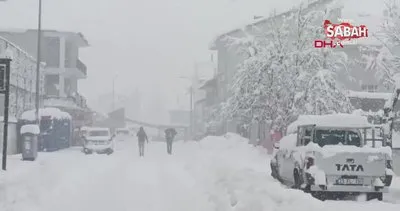 Tunceli’de kar kalınlığı 35 santimetreye ulaştı; 96 köy yolu kapalı | Video