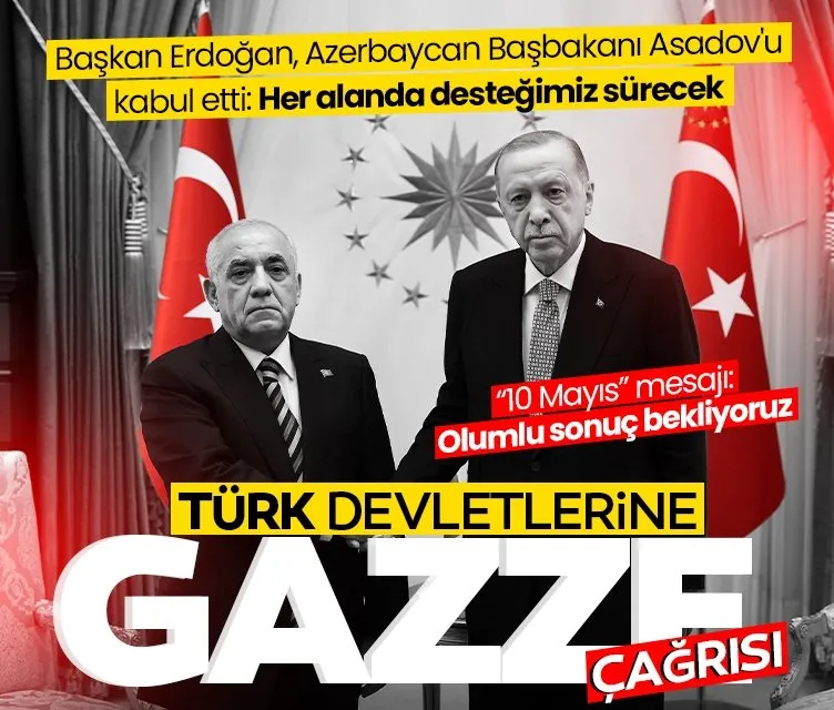Başkan Erdoğan, Azerbaycan Başbakanı Asodov’u kabul etti