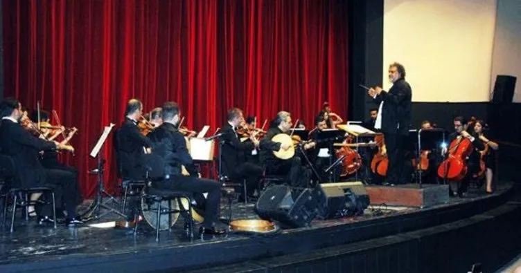 ÇDSO Senfoni Orkestrası ilk kez saz eserleri konseri verdi