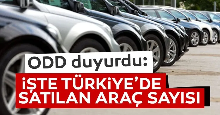 Son dakika: ODD duyurdu: İşte 2020’de Türkiye’de satılan araç sayısı...