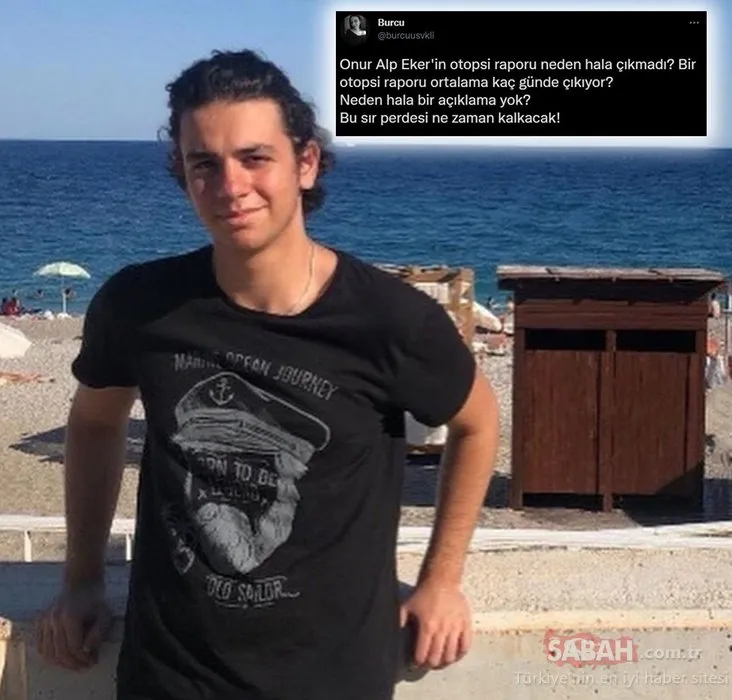 Son dakika: Tıp öğrencisi Onur Alp Eker’in otopsi raporu açıklandı mı? Twitter hesabından isyan etti