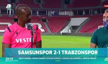 Eddie Newton’dan Samsunspor maçı yorumu