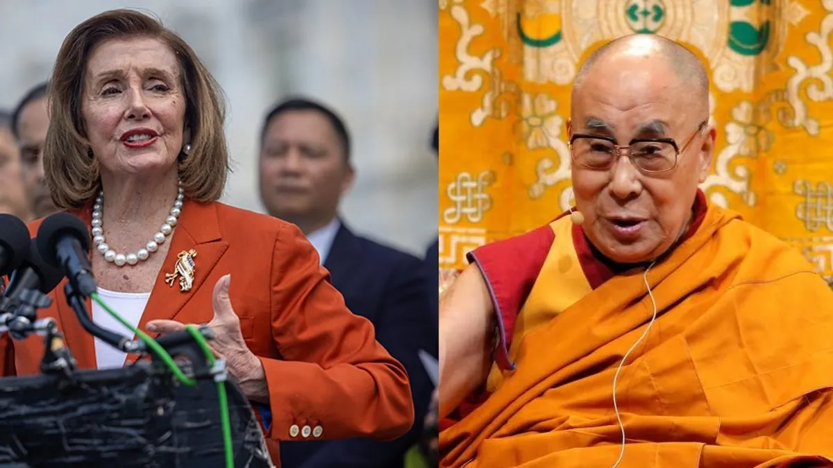 Nancy Pelosi Dalai Lama’yı Hindistan’da ziyaret etti Nancy Pelosi Dalai Lama’yı Hindistan’da ziyaret etti