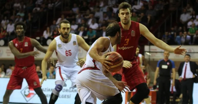 Gaziantep Basketbol, Galatasaray Doğa Sigorta serisinde eşitliği yakaladı