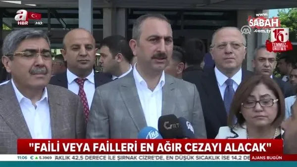 Adalet Bakanı Abdulhamit Gül'den Eylül'ün öldürülmesine ilişkin açıklama
