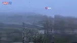Çorum’da mayıs ayında kar yağışı
