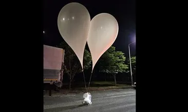 Kuzey Kore çöp dolu 150’den fazla balonu Güney Kore’ye gönderdi! ’Dokunmayın’ çağrısı yaptılar!