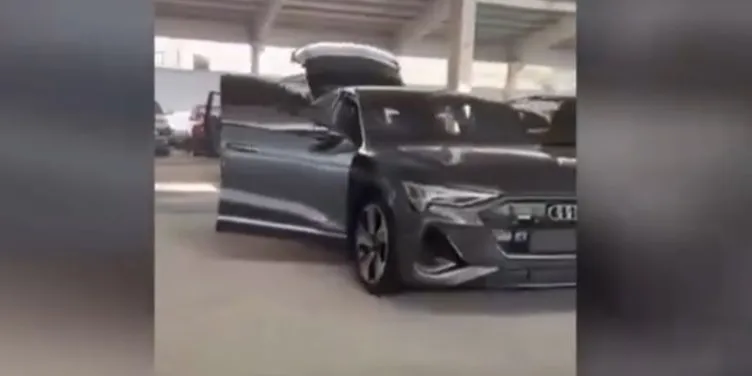 İşte Esad’ın garajı: Lüks otomobiller böyle görüntülendi!