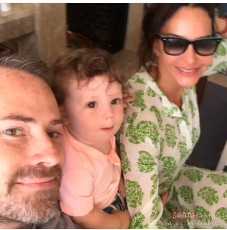 Hande Ataizi sevgilisi Dinç Aydoğdu ve oğlu Leon ile böyle görüntülendi