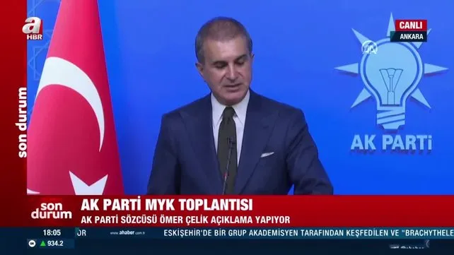 AK Parti Sözcüsü Ömer Çelik'ten 'Pençe-Kilit Harekatı' açıklaması: Operasyonu BM'nin 51. maddesine dayanarak yapıyoruz | Video