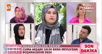 Esra Erol’da Mevla Salih’i affedince Nilüfer deliye döndü! | Video
