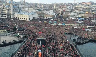 Tarihi yürüyüş dünya basınında! Vicdanın sesi İstanbul’dan yükseldi