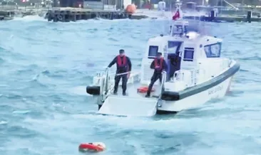 Fırtınada denize girdi canından oldu