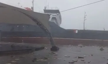 Zonguldak’ta Türk gemisi fırtına nedeniyle battı! Bir gemi de karaya oturdu